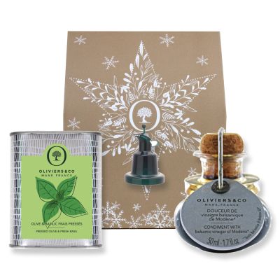 Mini meli-mélo Basil & Supérior balsamic Gift Set