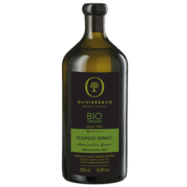 Huile d'olive Oleificio Geraci Bio - ITALIE - 500ml