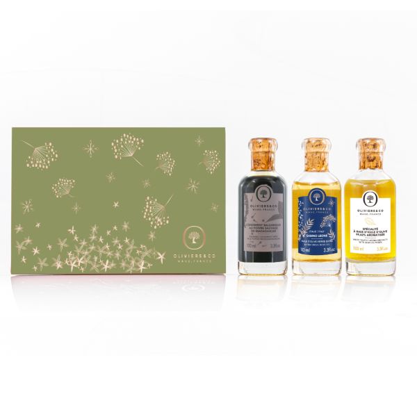 Magical trio gift set - festive oils and vinegar