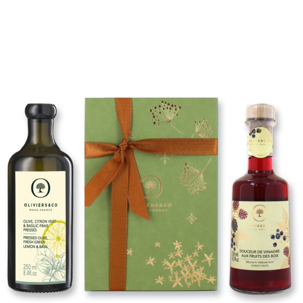 Christmas Duet - aromatic oil and vinegar