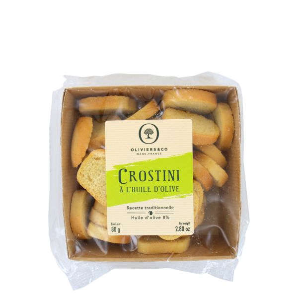 Mini-Crostini à l'Huile d'Olive 8%