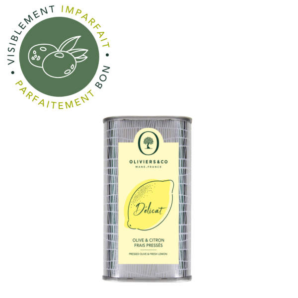 Le Délicat - Olive & Citron frais pressés - DLUO 19 AOUT 2025