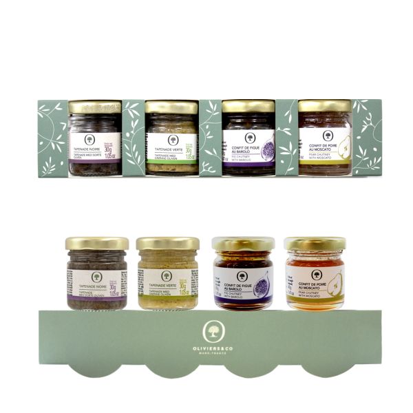 Mini savory flavor gift set