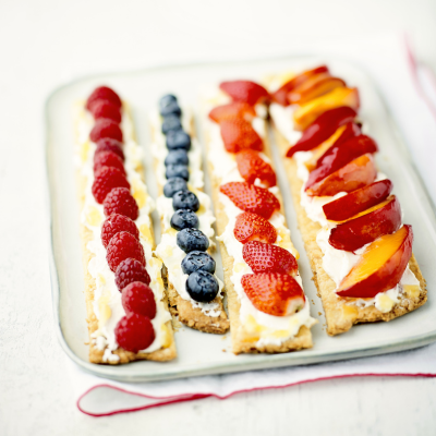 Bandes de fruits d'été